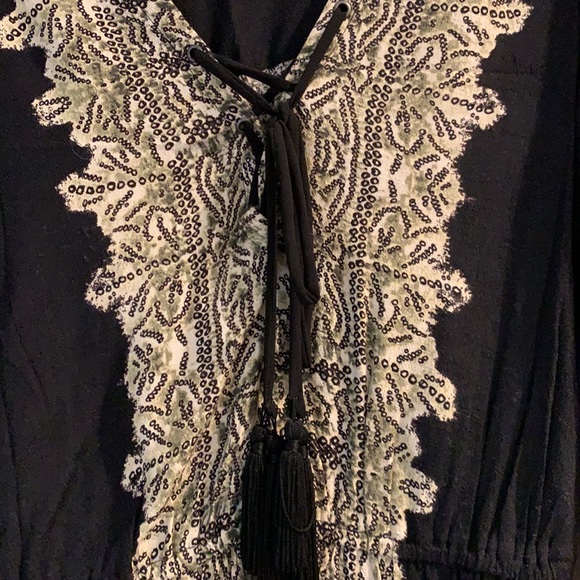 Free People Long Sleeve Tunic Top - Size S - Picture 2 of 4